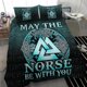 thumbnail image 5 of Juego de Cama Vikingo May The Norse Be With You Juego de Cama Vikingo Versión Cyan, 5 of 5