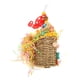 thumbnail image 4 of Bird Foraging Toys Colorful Biting Chewing Seagrass Basket Bird Toy for Parakeet Conure Cockatiel Lovebird Small Birds, 4 of 5
