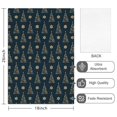 thumbnail image 2 of 2 Pcs Funny Kitchen Towels,Dark Blue Christmas Tree Pattern Microfiber Dish Towels,Kitchen Tea Towels,Kitchen Towel Set (18" X 26"), 2 of 7