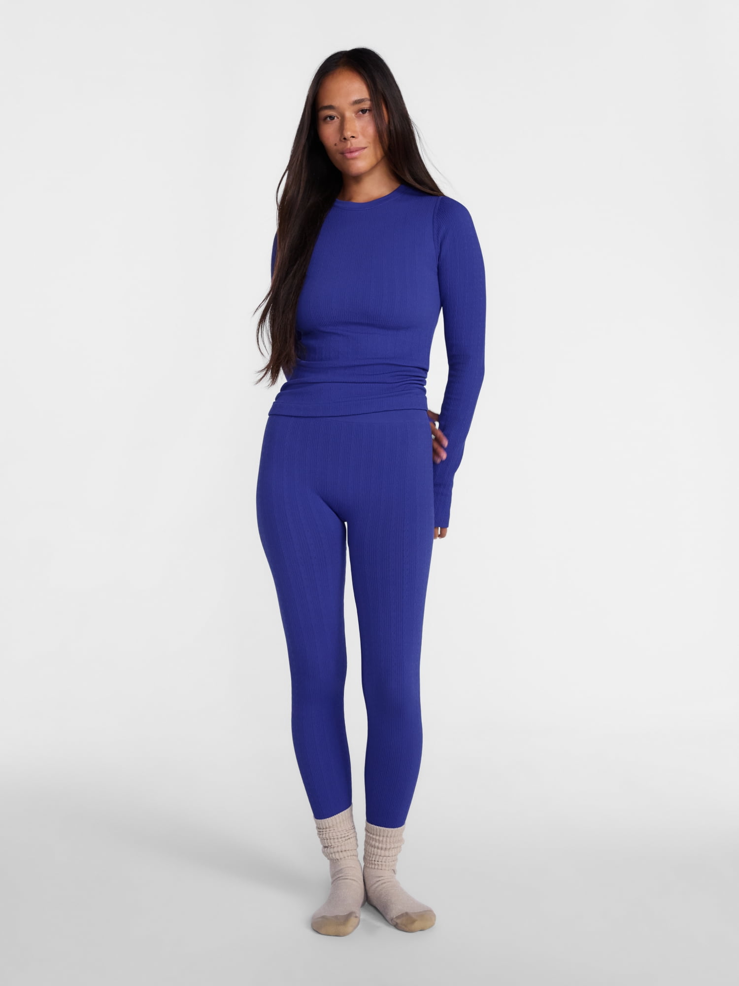 Ozark Trail Women's Warmer Thermal Seamless Fleece Bottom, Sizes XS-XXL