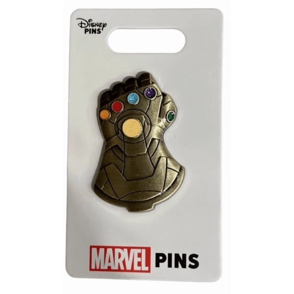 Disney Parks Marvel Thanos Infinity Gauntlet Stones Glove New with Card