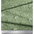 thumbnail image 3 of Soimoi Green Georgette Viscose Fabric Batik Tie-Dye Print Fabric by Yard 44 Inch Wide, 3 of 3