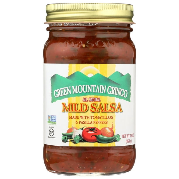 Green Mountain Gringo Salsa, Mild, 16 Oz.