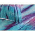 thumbnail image 3 of Ambesonne Ombre Quilted Coverlet 3 Pcs, Retro 60's Style Hippie, Queen Size, Blue Pink, 3 of 4