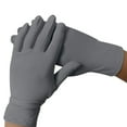 thumbnail image 4 of TRUBKH black cotton gloves Solid Color gloves Formal Etiquette gloves Jewelry Display gloves Thin Lightweight gloves cotton inspection gloves archival gloves Driving gloves Touchscreen Gray One Size, 4 of 4