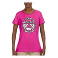 thumbnail image 2 of Wild Bobby, This is What an Amazing Mom Looks Like, Mother's Day, Women Graphic T-Shirt, Fuschia, Small, 2 of 3
