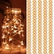 thumbnail image 1 of Fairy Lights ZGWJ, paquete de 100 unidades, funciona con pilas, 2 m, naranja, 1 of 6