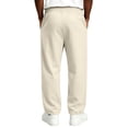 thumbnail image 6 of Men's Baggy Sweatpants Wide Leg Athletic Sweat Pants Elastic Drawstring Waist Open Bottom Joggers with Pockets, 3XL, 6 of 7