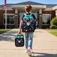 thumbnail image 4 of Baseball Drip Graphic Backpack Set, Ice Cream Drip Art Style School Kit, Matching Lunch Bag And Pencil Pouch, Great Gift Choice For Back‑To‑School Occasions, 4 of 6