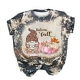 thumbnail image 1 of Camisas de Acción de Gracias Para Mujer, Camiseta Informal de Manga Corta Con Estampado de Calabaza Y Cuello Redondo, Camiseta Holgada, Blusa, Tops Odeerbi ODB204546, 1 of 5