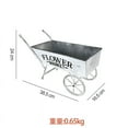 thumbnail image 2 of VintageFlower Market Metal Cart - Modern Farmhouse Decor - Vintage Home Decor - Indoor Planter, 2 of 7