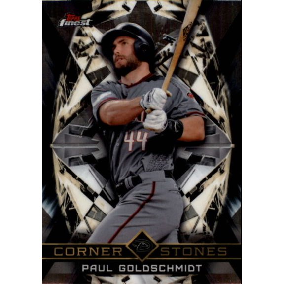 Collectible 2018 Finest Cornerstones #FC-PG Paul Goldschmidt Diamondbacks MLB Baseball Trading Card