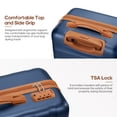 thumbnail image 5 of UKEIN Carry On Luggage 20 Inch Hardside Suitcase with YKK Zippers TSA Lock and Spinner Wheels Luggage Sets with Travel Backpack 3 Packing Cubes for Men Women, 5 of 8