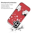 thumbnail image 2 of Compatible with iPhone 11 12 13 mini 14 15 16 Pro Max Plus Wallet Case with Card Holder, PU Leather Kickstand Card Slots Case ( Cute Cat Love, iPhone 16), 2 of 7