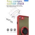 thumbnail image 4 of is Specially Designed for iPhone 7/8/Se 2020 Anti-Scratches,Anti-Fingerprint, Built-in 360° Rotating Ring Bracket Solid and Durable Magnetic car Phone case, Suitable for 4.7inches Women-Red, 4 of 11