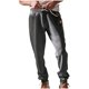 thumbnail image 2 of Pantalones largos para hombre, informales, a la moda, transpirables, con cordón elástico en la cintura y bolsillos, con elástico en los pies, de rayón., 2 of 8