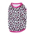 thumbnail image 1 of Elaydool Cute Puppy Dog Cat Kitten T-shirt Summer Vest Pet Dog Cat Soft Clothes Leopard Dog Shirts Pet T-Shirt Vest Puppy Apparel, 1 of 5