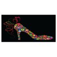 thumbnail image 2 of Design Art - Colorful Shoe with a Bow, 2 of 4