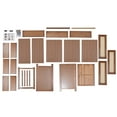 thumbnail image 5 of Wooden Nightstand Bedside Bedroom End Table with 3 Drawers Storage Shelf Stand, 5 of 17