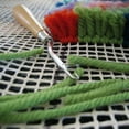 thumbnail image 4 of Free Pattern Rug Hooking Mesh Canvas Wooden Bent Latch Hook DIY Kit Tool for Tapestry Carpet Rug Making Embroidery Crafts Decor, 4 of 12