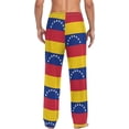 thumbnail image 2 of Top-kevin Venezuela Flag Men's Pajama Pants Sleepwear Lounge Pajama Bottoms with Pockets, S M L XL XXL, 2 of 13