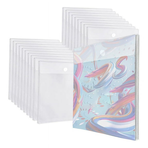 30 Pieces 12x12 Inch Scrapbook Paper Storage Organizer Holder Craft for Holding Paper, Vinyl