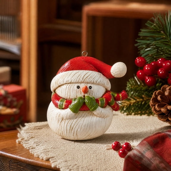 Trovenix Snowman Christmas Tree Ornaments Hanging Pendant Set For Xmas Decoration Indoor Home Holiday Party Winter Decor