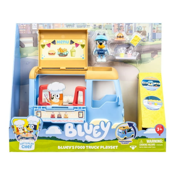 Carrito de comida de juguete Bluey Set de Juego