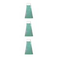 thumbnail image 4 of facefd 1/2/3 Dido Apron PVC Adjustable Sleeveless Apron Waterproof Oil-proof Cooking Bib Kitchen Accessory Green 3PCS, 4 of 6