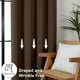 thumbnail image 4 of Blackout Cortinas, Cortinas Blackout Térmicamente Aisladas 42x72 Pulgadas, Cortinas Blackout con Bolsillo para Barra para Sala de Estar y Recámara, Paneles de Tratamiento de Ventanas con Reducción de, 4 of 7