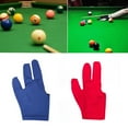thumbnail image 3 of Limei Billiards Glove 5 PCS Snooker Shooter Cue Pool Gloves Left Hand Open 3 Finger Spandex Glove, 3 of 7
