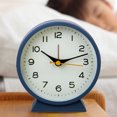 thumbnail image 3 of YAOMOBB LED Alarm Clock Vintage Silent Desktop Alarm Clock Night Light Small Bedside Desk Clock with Snooze Function for Home, 3 of 7