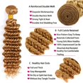 thumbnail image 3 of Hair Bundles Raivide Honey Blonde Deep Wave #27, 35 cm, 3 x 100 g, 3 of 6