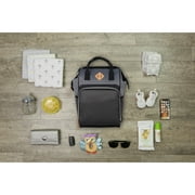 Baby Boom Gray Back Pack Convertible Diaper Bag, Unisex, Infant, Toddler