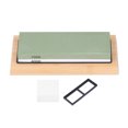 thumbnail image 1 of 5 Pcs Whetstone Set 1000/4000 Grit Professional Knife Sharpening Stone Slip Proof Rubber Pad Base Kit, 1 of 14