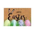 thumbnail image 3 of RotHome Easter Porch Decor Outdoor Coir Mat Non Slip Spring Easter Bunny Door Rug for Front Entrance Durable Indoor Home Decoration Gifts for Family Friends, 16 x 24 Inch, 3 of 9