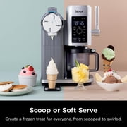 Restored Ninja CREAMi Swirl 13-in-1 Soft Serve Ice Cream Machine - Factory