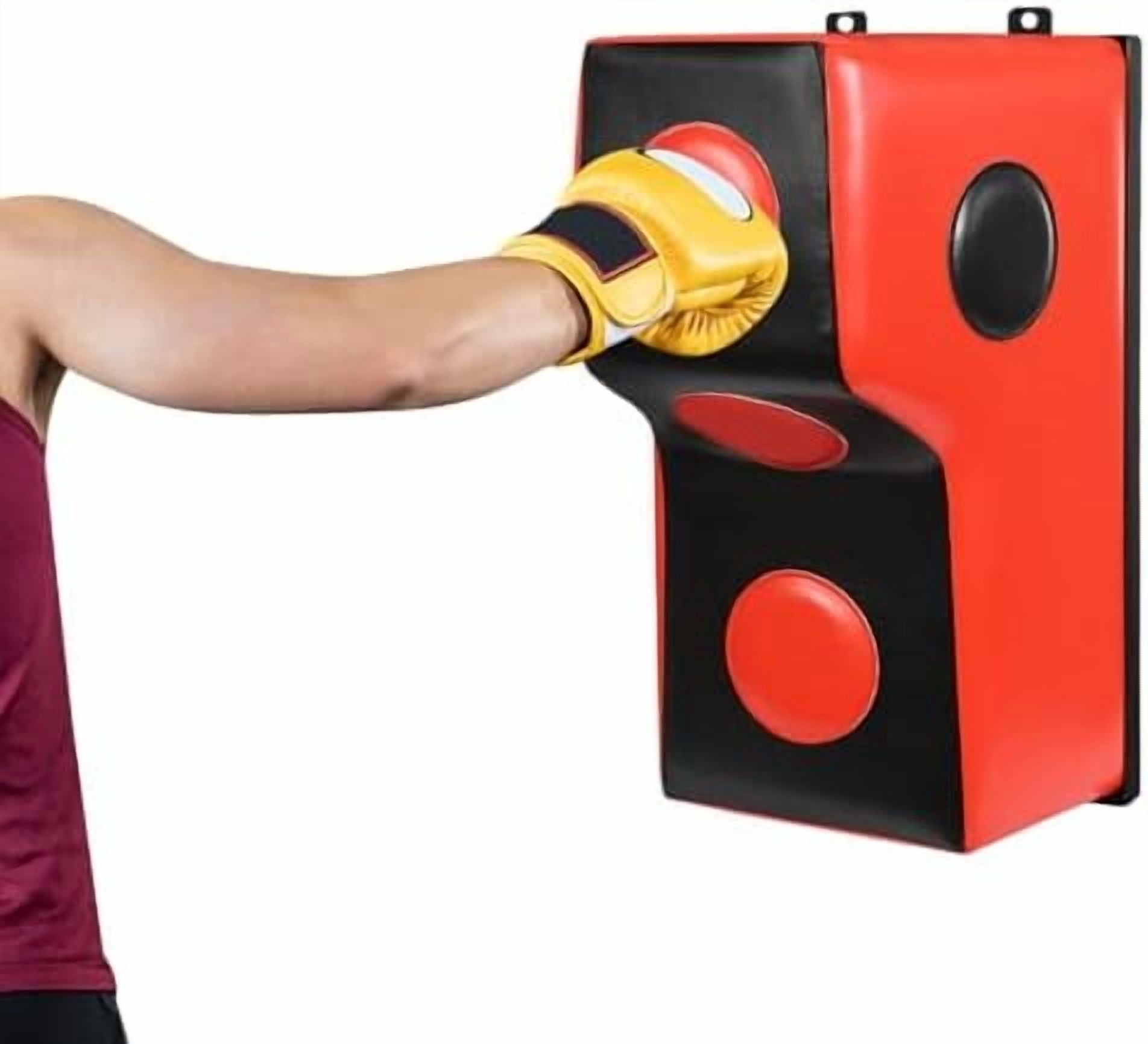 Wall Mount Boxing Training Bag - Uppercut Boxing Training Punching Target - Heavy Punching Bag for Adults for Bedroom/Living Room/Gym