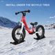 thumbnail image 5 of Tabla de esquí de bicicleta de equilibrio para niños de 2 piezas con correas de 4 piezas aptas para neumáticos de 13-15 pulgadas, 5 of 7