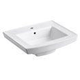 thumbnail image 2 of Kohler K-2358-4 Archer 24" Pedestal Bathroom Sink - White, 2 of 3