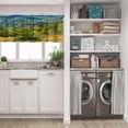 thumbnail image 5 of LALILO Kitchen Curtain Valance Beautiful Mountain Rod Pocket Window Curtain 52"x 18" Set of 2, 5 of 5