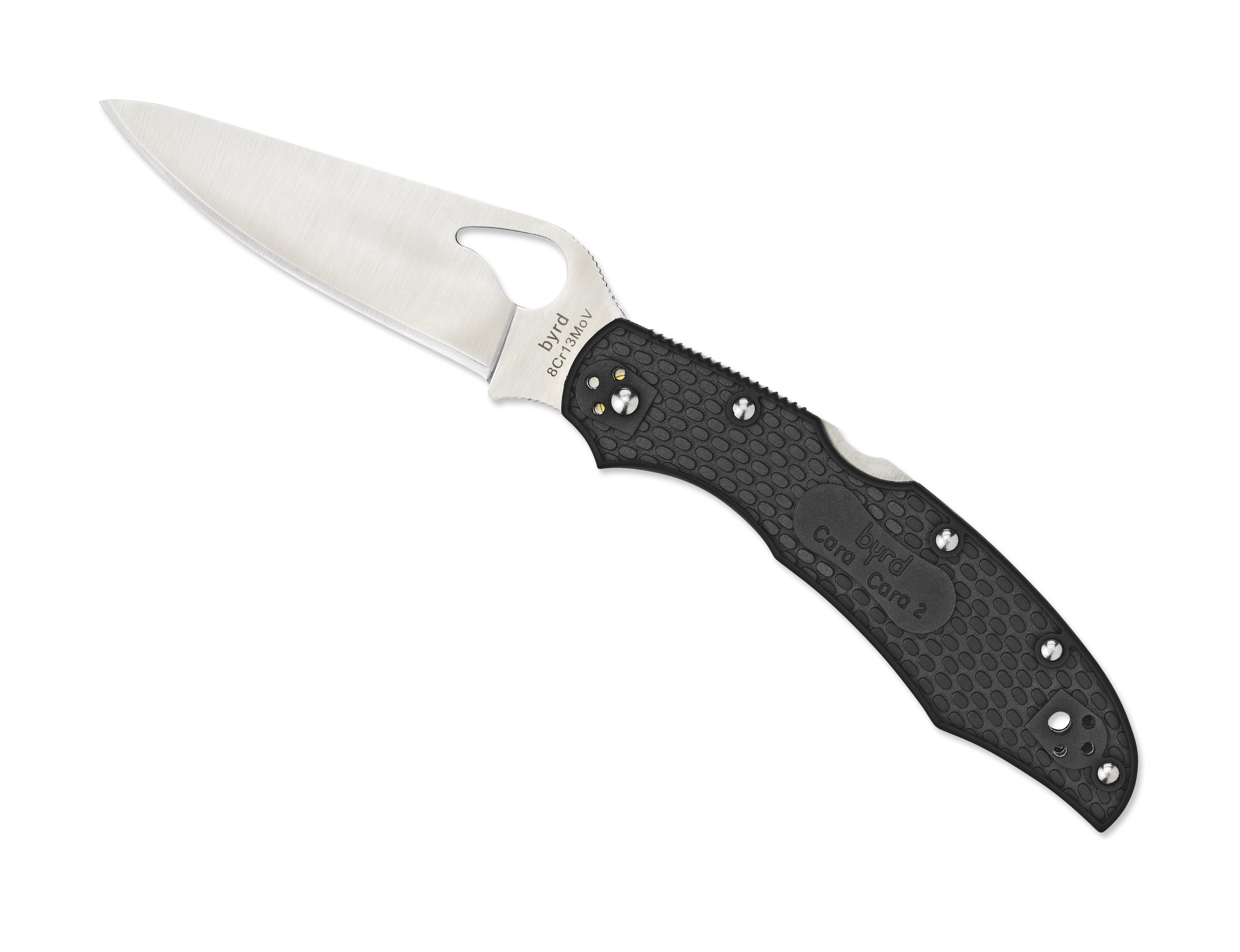Spyder Co Cara Cara Folder Drop Point Blade Black
