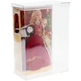 thumbnail image 3 of DollSafe Deluxe Clear Folding Display Case with Acrylic Top and Base for 15-16 inch Dolls or Action Figures, 9.5" W x 5" D x 17" H, Pack of 2, 3 of 4