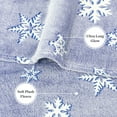 thumbnail image 5 of PAVILIA Glow in the Dark Blanket, Blue Snowflake Gift for Girls Boys, Toy Blanket for 1 2 3 4 5 6 7 8 9 10 Year Old, Soft Plush Fleece Kids Gift Blanket for Birthday, Christmas, Room Decor, 50x60, 5 of 9