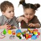 thumbnail image 4 of Niños pequeños Aprendizaje de madera Juguetes para enhebrar Juguete educativo Montessori Brillar Hogar, 4 of 5