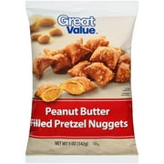 Great Value Peanut Butter Filled Pretzel Nuggets, 5 oz