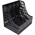 thumbnail image 3 of Sturdy Desktop Magazine Plastic Holders Frames File Dividers Document Cabinet Rack Display and Storage Organiser Box, 3 of 4