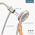thumbnail image 6 of Moen Nebia Brushed Nickel 4 settings Handheld Showerhead 1.5 gpm, 6 of 6
