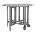 thumbnail image 6 of SAFAVIEH Outdoor Collection Kerman Table & 4 Chairs Grey Wash, 6 of 10