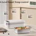 thumbnail image 5 of Cordless Electric Lunch Box for Adults, 14000 mA Rechargeable Self Heating Lunch Box, 1L Protable Food Lunch Warmer for Office Work, Car, Travel, Picnic & Outdoor, 5 of 9